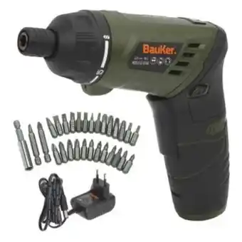 Maestro Atornillador 1/4" 4v inalámbrico + 29 accesorios oferta