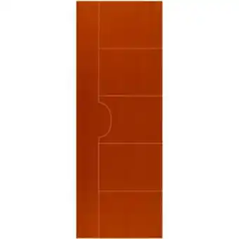 Puerta interior lima hdf 65 x 207 x 4 marrón