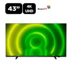 Carsa Televisor 43" philips led 4k ultra hd smart 43pud7406 oferta