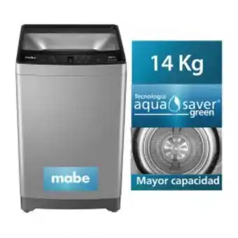 Carsa Lavadora automatica mabe lmap4120wgabb0 14k gris oferta