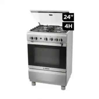 Carsa Cocina gas bosch pro447 24" inox 4h oferta