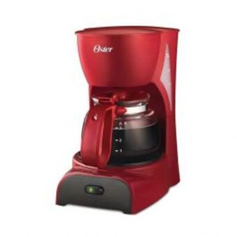 Cafetera oster bvstdcdr5r 4 tazas - rojo oferta en Tiendas EFE