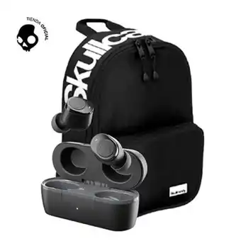 Claro Audifono skullcandy jib true wireless black + mochila plain black oferta