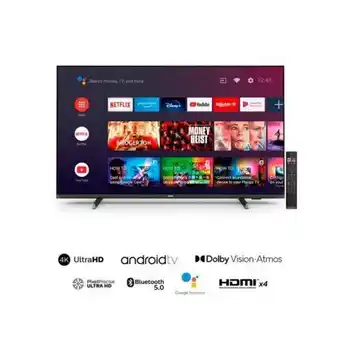 Hiraoka Tv philips led 4k uhd smart 43" 43pud7406 oferta
