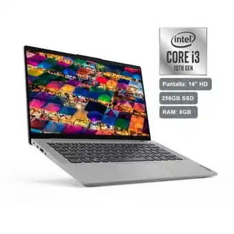 Hiraoka Laptop lenovo ideapad 5i 14" intel core i3 - 1005g1 256gb ssd 8gb ram oferta