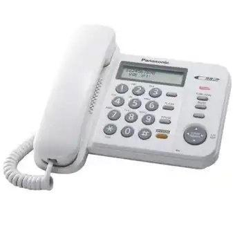 Hiraoka Telefono fijo panasonic kx-ts580lxw oferta