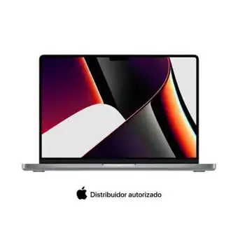 Hiraoka Macbook pro 14.2" m1 pro 512gb ssd 16gb ram gris espacial oferta