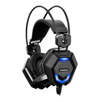 Hiraoka Audífono gamer con micrófono micronics ludico mic hg801 oferta