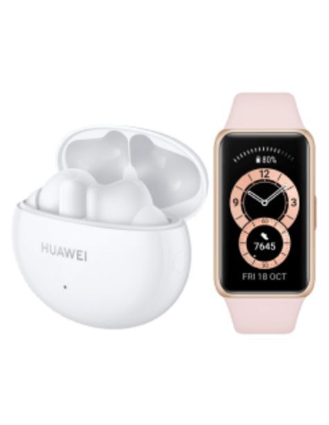 Freebuds 4i + band 6 rosado-accesorio-equipo libre-el oferta en Entel