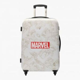 Porta Maleta magic 24" white comics oferta