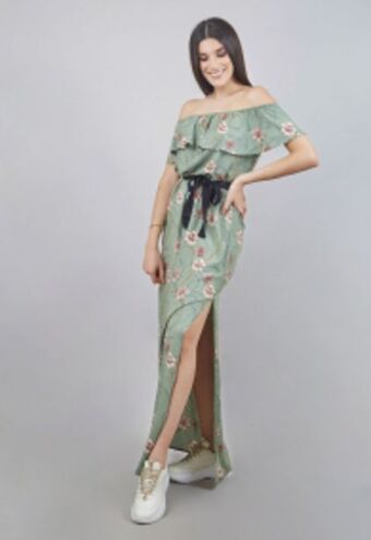 Michelle Belau Vestido off shoulder oferta
