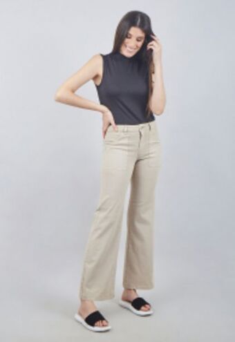 Michelle Belau Pantalón denim oferta