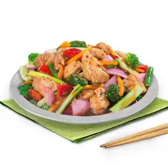 China Wok Pollo con tausí oferta