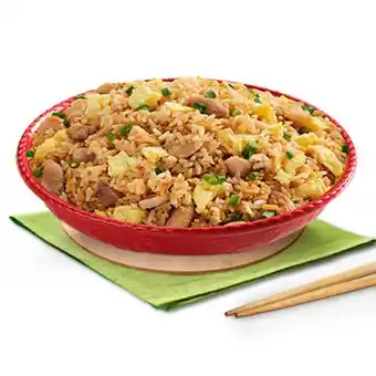 Arroz chaufa pollo grande