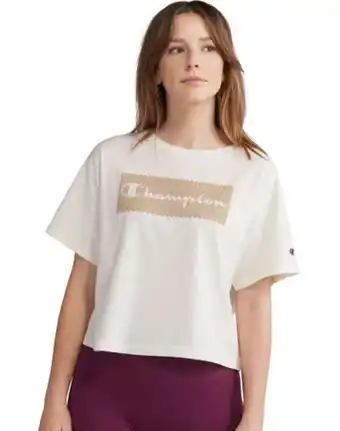 The Box Polo para mujer champion w5950g586789 the cropped tee - graphic ntc oferta