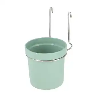 Casaideas Canasto de plástico abs con soporte colgante 12,4x13,7x21,5 cm oferta