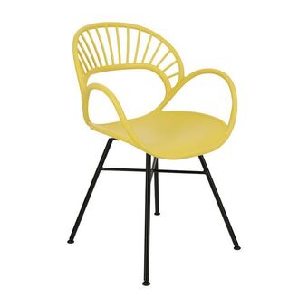 Silla metal de pp con patas 56x57,5x82,5 cm