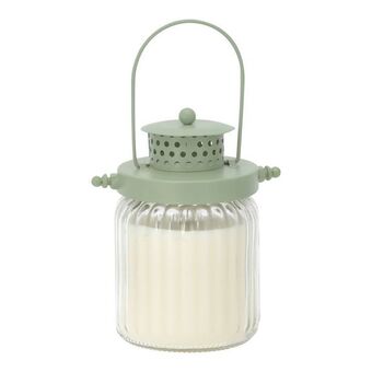 Casaideas Farol con vela s 9,5x7,6x13 cm oferta