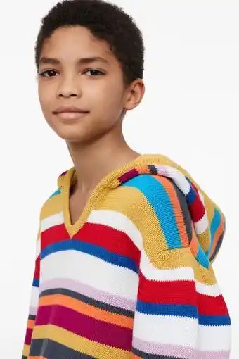 ZARA Jersey punto capucha rayas limited edition oferta
