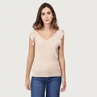 Mentha & Chocolate Polo betty beige oferta