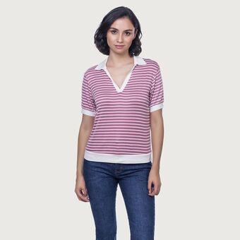 Mentha & Chocolate Polo margot print 2 oferta