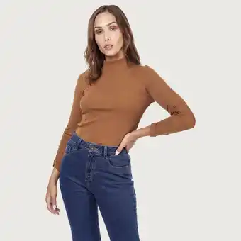 Mentha & Chocolate Polo catalina camel oferta