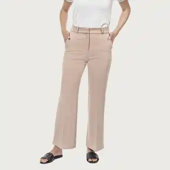 Mentha & Chocolate Pantalon consuelo beige oferta