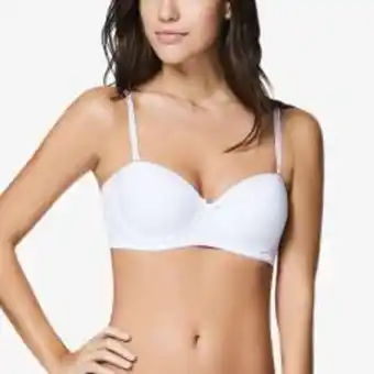 Koketa Sostén strapless algodón... oferta