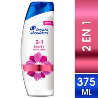 Mifarma Shampoo 2en1 head & shoulders suave y manejable - frasco 375 ml oferta
