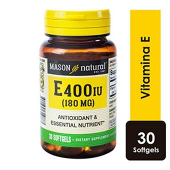 Vitamina e 400ui cápsulas blandas