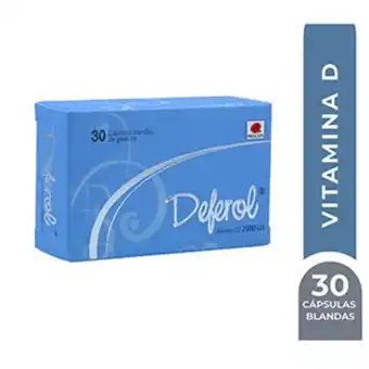 Mifarma Vitamina d 2000ui deferol cápsula blanda oferta