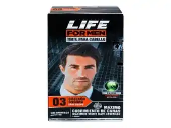 Mifarma Tinte para cabello for men # 03 castaño oscuro life - kit 1 un oferta