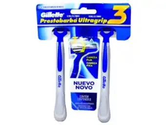 Mifarma Máquinas de afeitar gillette prestobarba ultragrip3 - 2 un oferta