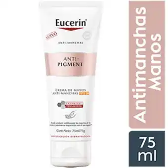 Mifarma Crema de manos eucerin anti-pigment - tubo 75 ml oferta