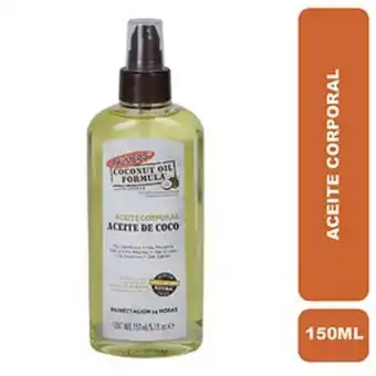 Aceite corporal palmer's aceite de coco