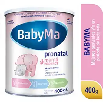 Mifarma Babyma pronatal polvo sabor vainilla oferta