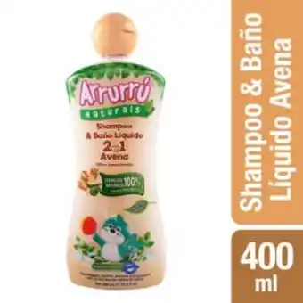 Mifarma Shampoo & baño líquido arrurrú naturals avena - frasco 400 ml oferta