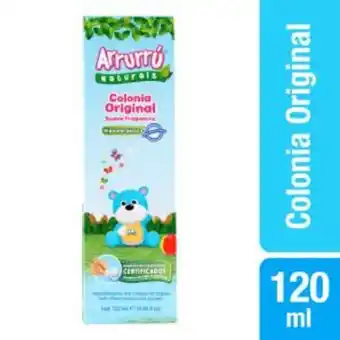 Mifarma Colonia original arrurrú naturals azul - frasco 120 ml oferta
