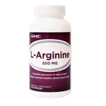Mifarma Suplemento dietético gnc l-arginine - frasco 90 un oferta