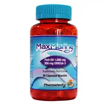 Mifarma Max marine fish oil y omega 3 cápsulas blandas oferta
