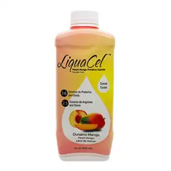 Mifarma Proteina liquida liquacel sabor durazno mango oferta