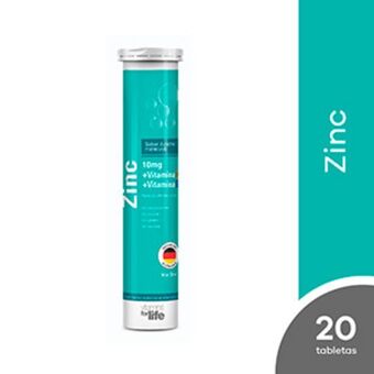Mifarma Zinc 10 mg + vitamina c + vitamina e vitamins for life tableta efervescente sabor durazno / maracuyá oferta