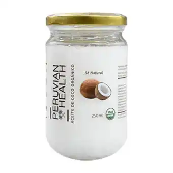 Mifarma Aceite de coco orgánico peruvian health - pote 250 ml oferta