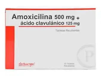 Mifarma Amoxicilina - acido clavulanico 500mg /125mg tabletas recubiertas oferta