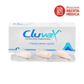 Mifarma Cluvax cápsula blanda vaginal - caja 3 un oferta