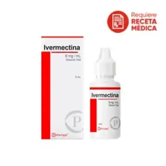 Mifarma Ivermectina 6mg/ml solución oral gotas oferta