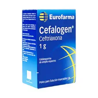 Mifarma Cefalogen 1g polvo para solución inyectable intramuscular oferta
