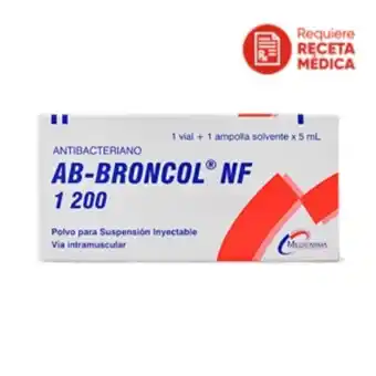 Mifarma Ab-broncol nf 1200mg polvo para suspensión inyectable oferta