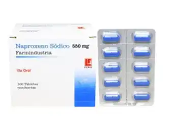 Mifarma Naproxeno sódico 550 mg tableta recubierta oferta