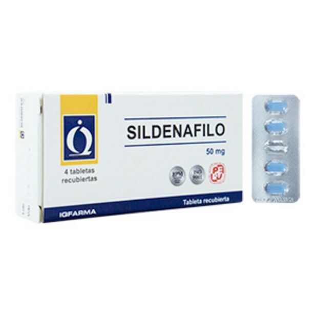Sildenafil tabletas recubiertas